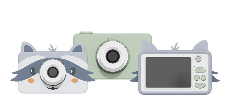 Dětský digitální fotoaparát Zoo Friends Raccoon (2)